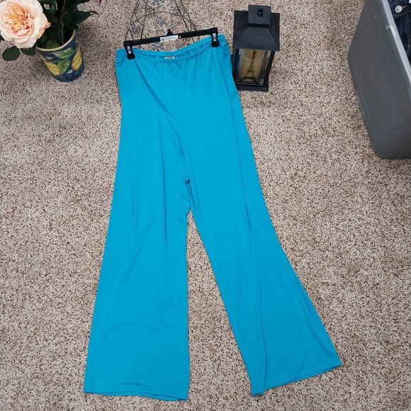 2966 Size 3X Anthony 2 Piece Teal Green Knit NWT - Picture 9 of 10